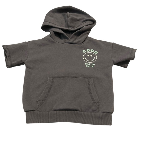 Grayson Mini Other - Grayson Mini Baby‎ Hoodie Sweatshirt Top - 18M - Good Day to Smile Smiley Face